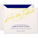 Pearl White Save the Date Cards Image 2 of 3